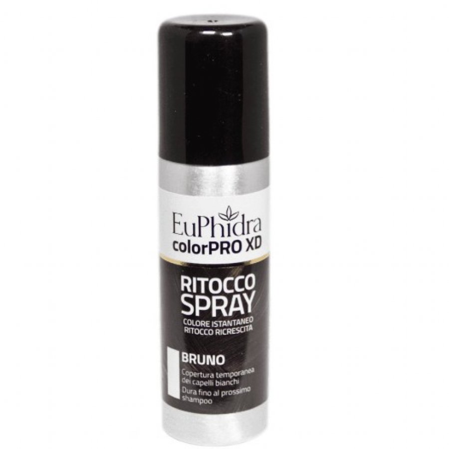 Euphidra Colorpro XD Tintura Ritocco Capelli Bruno 75ml - Ritocco Spray