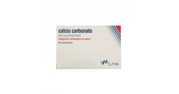 Nodrim Carbonato de Calcio 500mg, 100 Tabletas