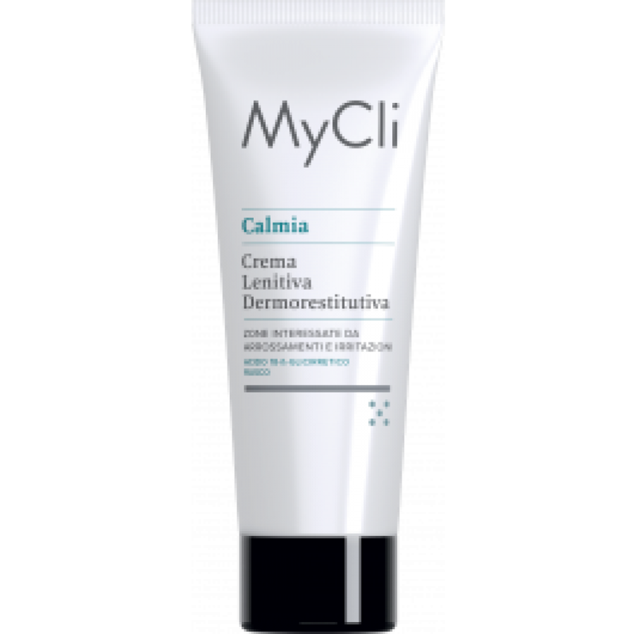 Mycli - Calmia Crema Viso Lenitiva Dermoprotettiva 75 ml - Calmante e Riparatrice