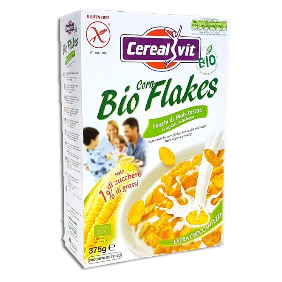 Cerealvit Alineti Biologici senza Glutine Dietolinea Bio Cornfalkes 375 g