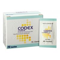 Codex 20 Bustine 250mg - Microorganismi Antidiarroici