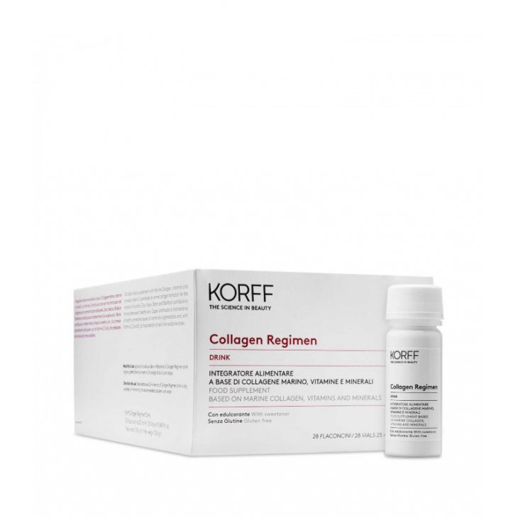 Korff Collagen Refimen Drink 28 flaconcini da 25ml - Integratore Antiossidante per la Pelle