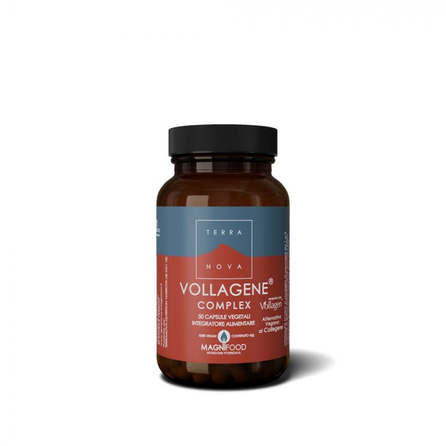 Terranova Vollagene Complex 50 Capsule – Integratore Pelle, Capelli, Unghie e Articolazioni