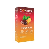 Control New Fussion - 12pz Preservativi in Lattice Naturale