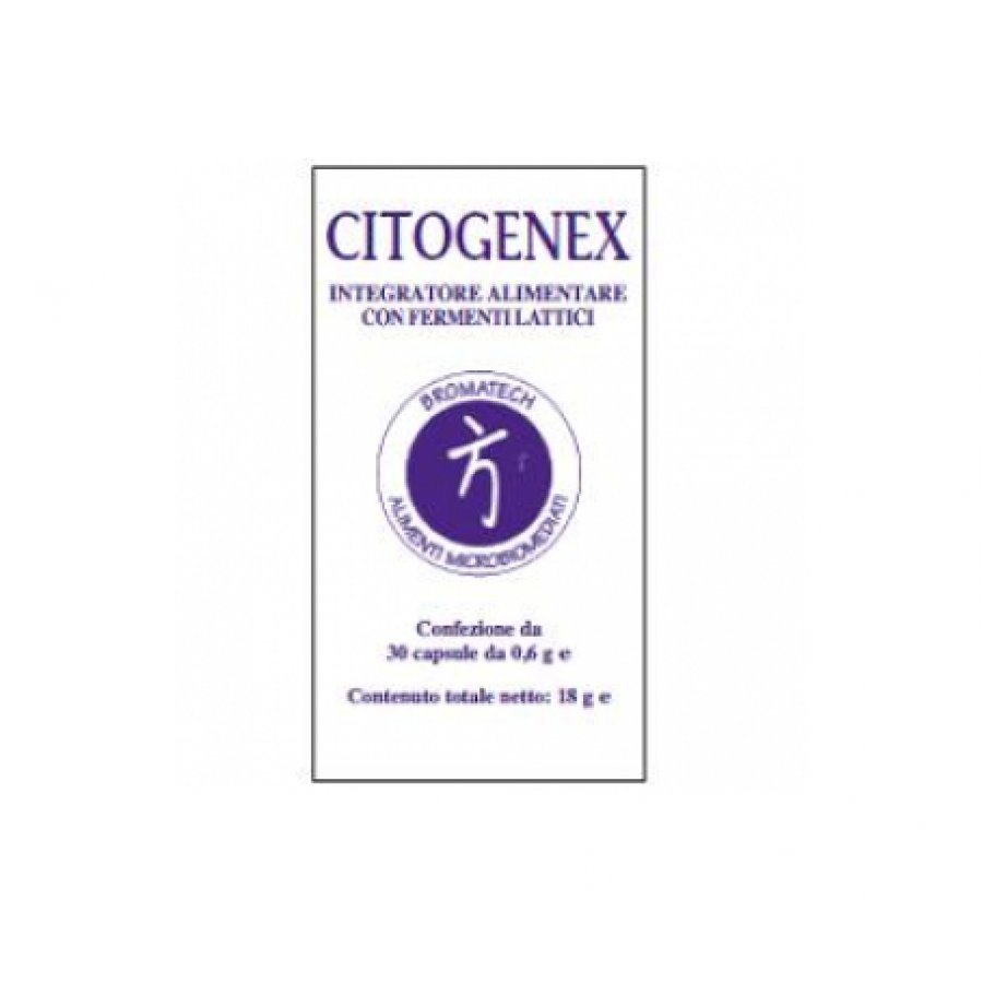 Citogenex - Integratore alimentare con fermenti lattici 18g