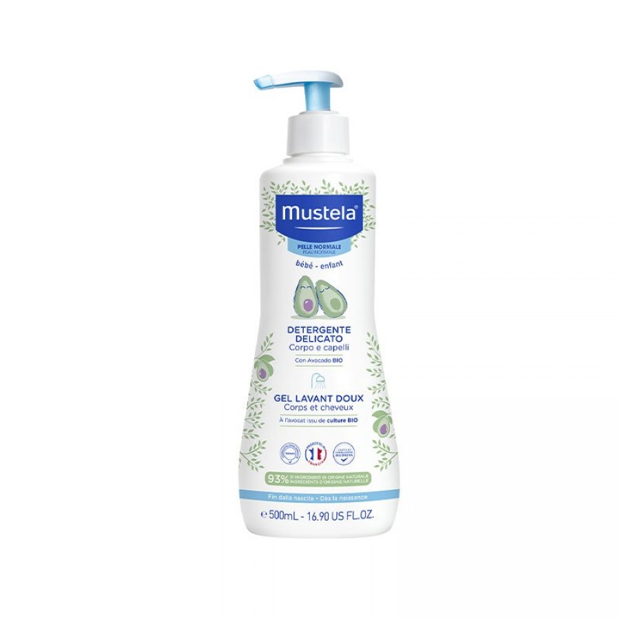 Mustela Detergente Delicato 500ml - Corpo e Capelli