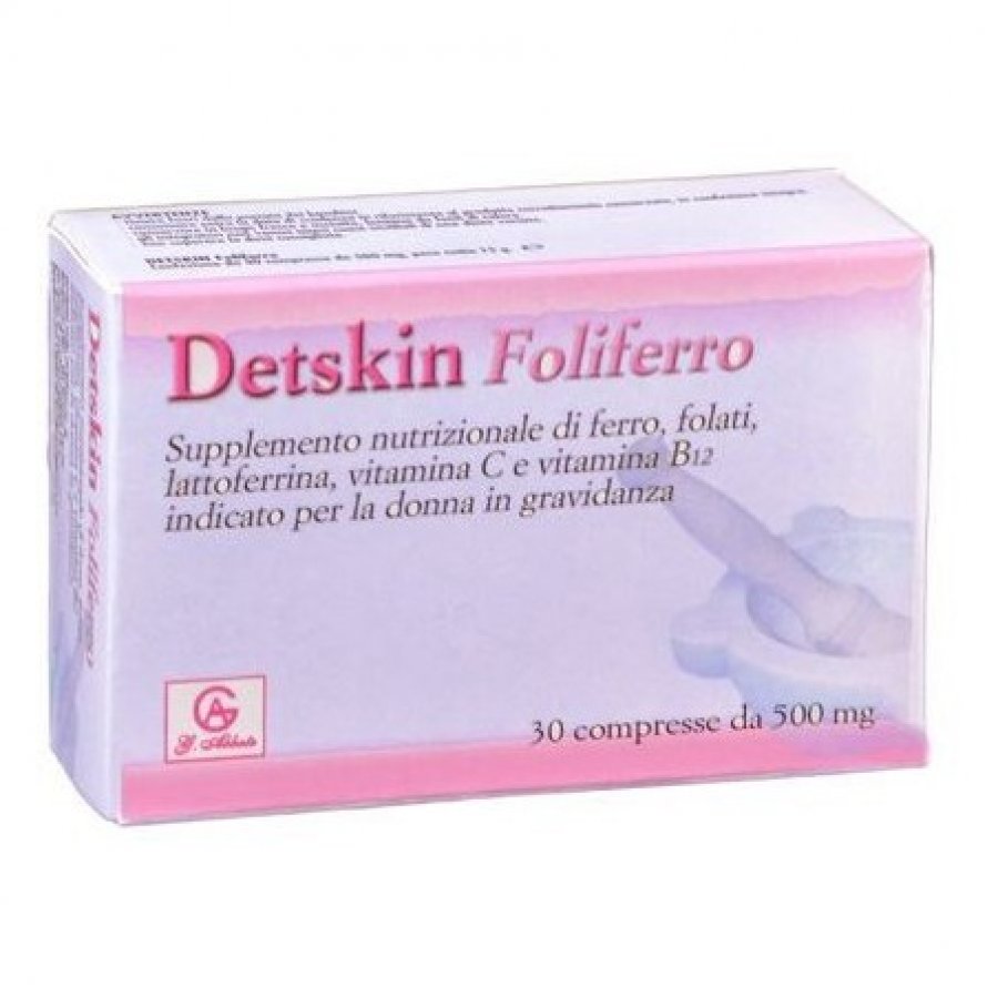 DETSKIN Foliferro 30 Cpr 500mg