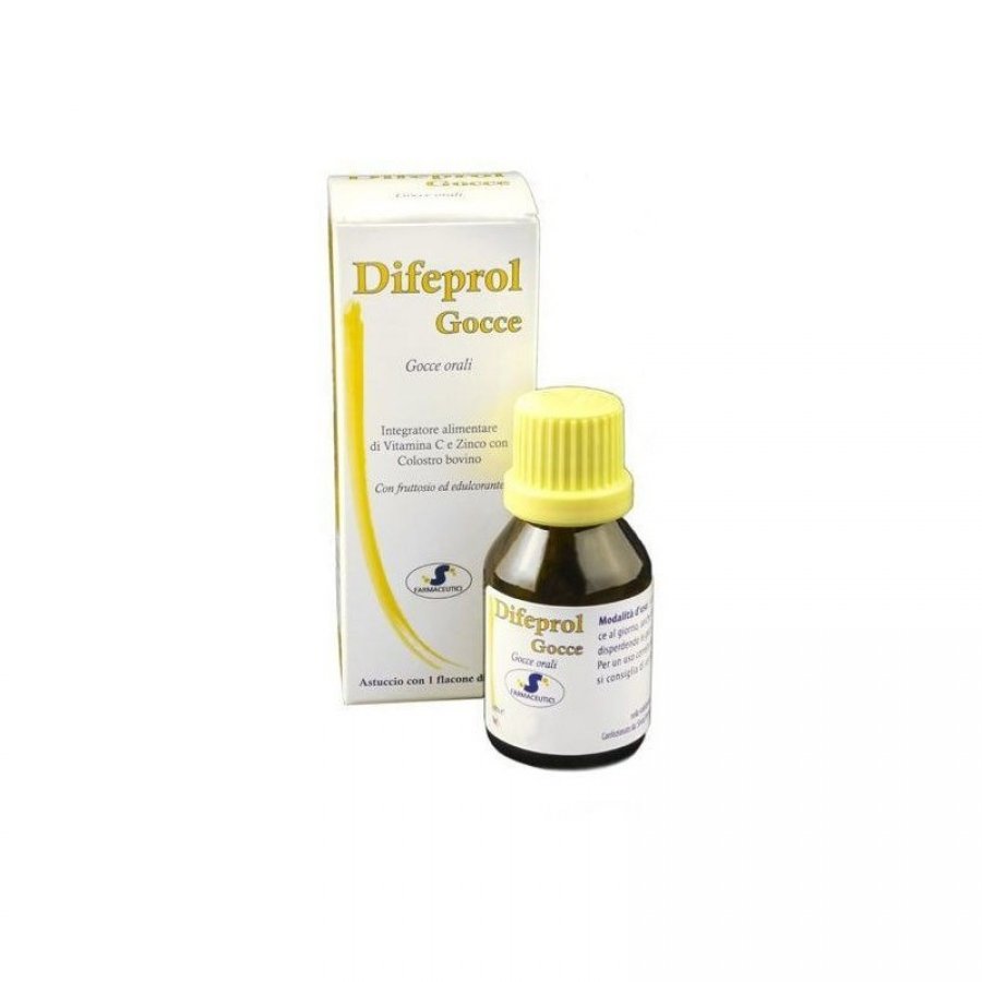 Difeprol Gocce 20 Ml - Integr.Vitamina C E Zinco