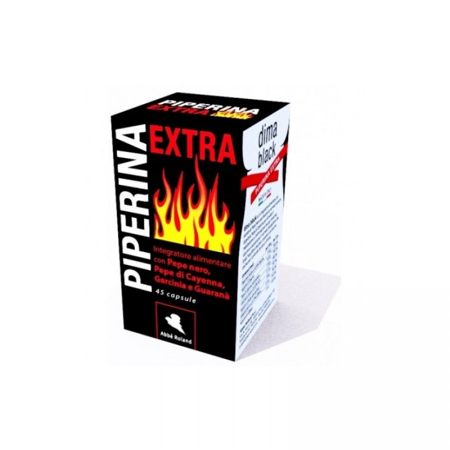 Piperina Extra Dima Black - Integratore Alimentare Perdita Peso 45 Capsule