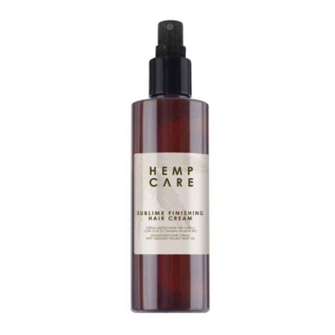 Crema Districante per Capelli con Olio di Canapa Italiana Bio 200ml - Controllo dell'Effetto Crespo e Nutrizione Leggera