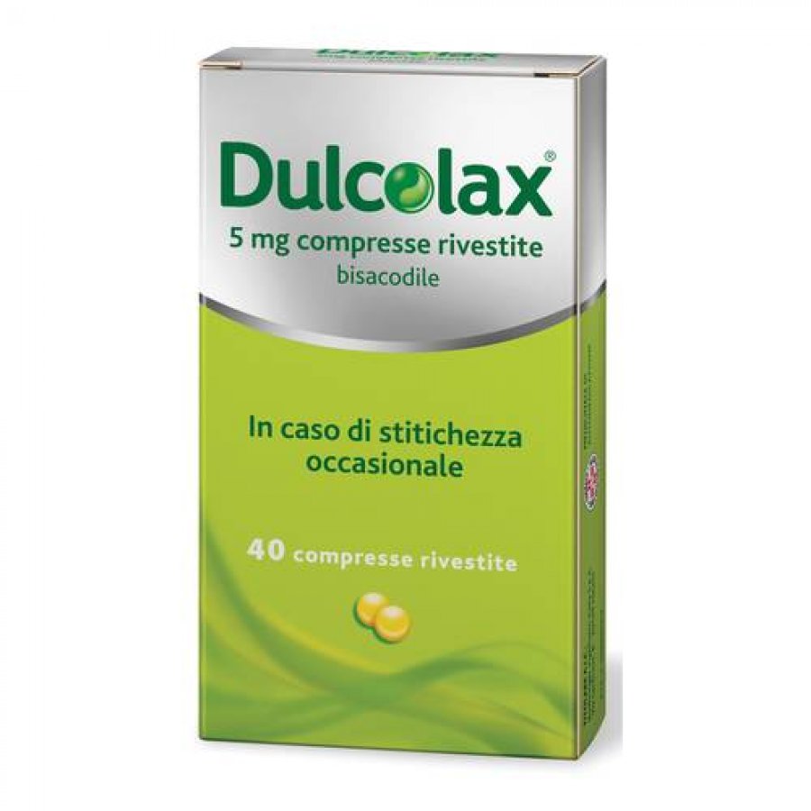 Dulcolax 40 Compresse Rivestite - Trattamento della Stitichezza Occasionale