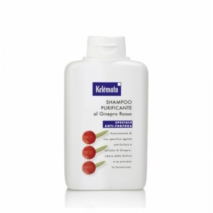 Kelemata Shampoo Antiforfora Purificante Ginepro Rosso 250 ml