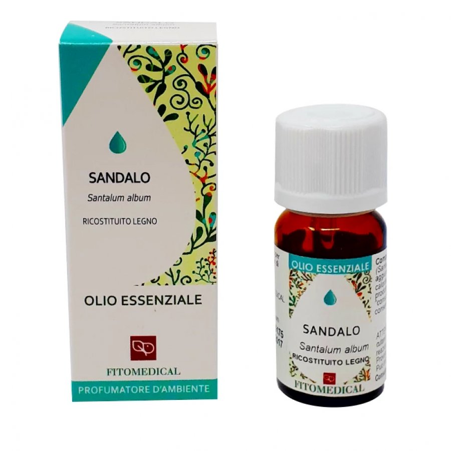 Olio Essenziale Puro al 100% di Sandalo - 10ml - Estratto Naturale per Aromaterapia