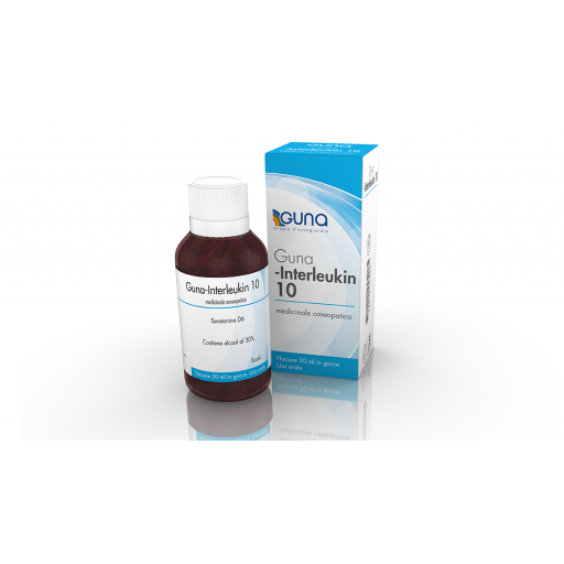 Guna-Interleukin 10 Gocce 30ml - Medicinale Omeopatico Senza Indicazioni Terapeutiche Approvate