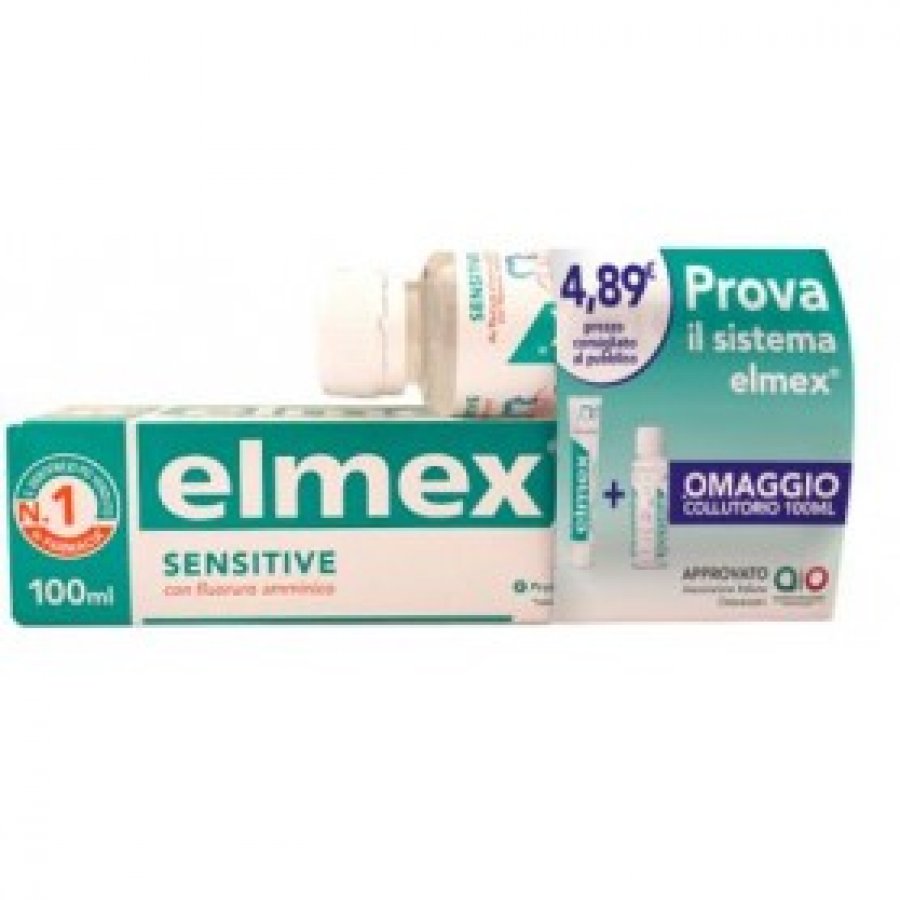 Elmex Sensitive Special Pack Dentifricio 100ml + Collutorio 100ml