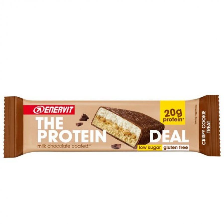Enervit Protein Deal Crispy Cookie Treat Barretta da 55 g