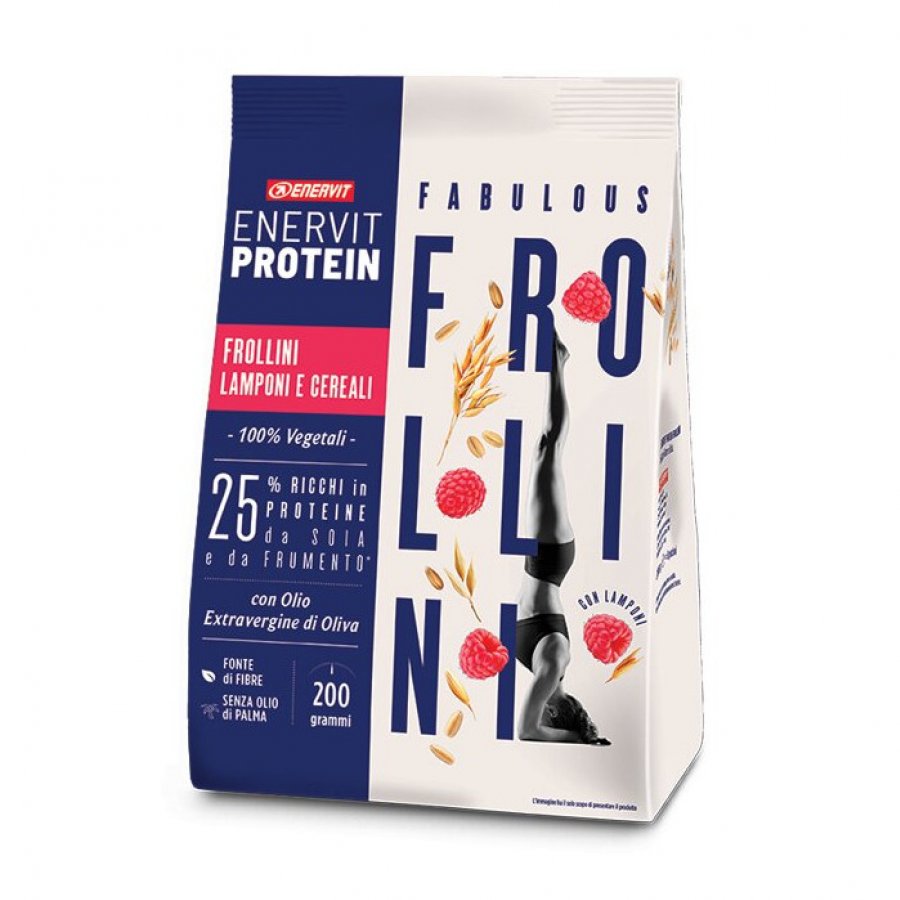Enervit protein frollini lamponi cereali 200 g