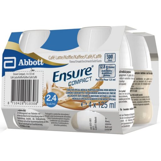 Ensure Compact - Bevanda dietetica Gusto Caffe 4x125 ml