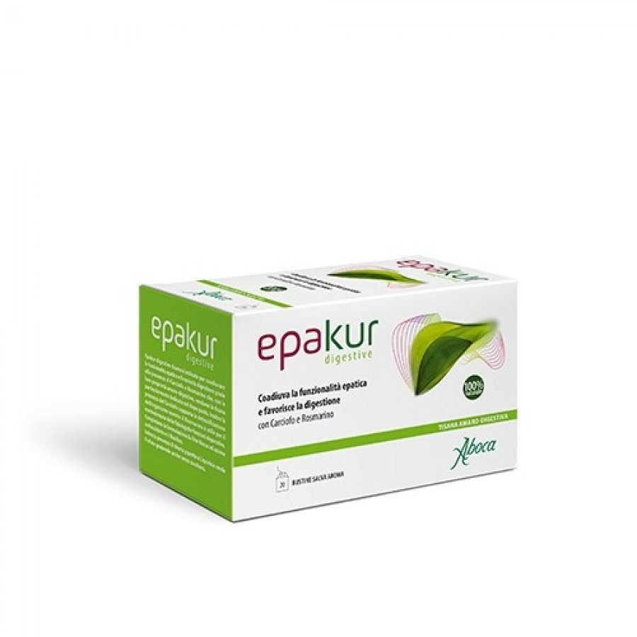 Aboca Epakur Digestive Tisana Funzionalità Epatica e Digestione - 20 Filtri