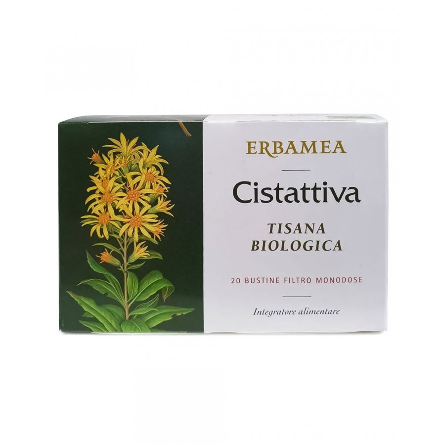 Erbamea - Cistattiva Tisana 20 Bustine - Tisana Naturale per il Benessere delle Vie Urinarie e la Salute del Tratto Urinario