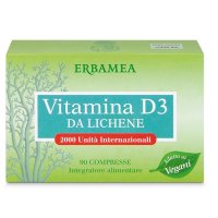 Vitamina D3 da Lichene - Integratore Alimentare per il Benessere dell’Organismo - 90 Compresse - Potenziamento Immunitario Naturale