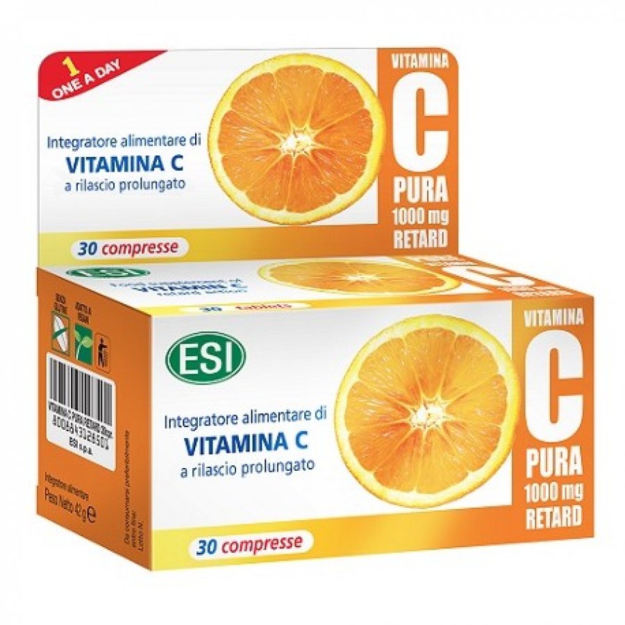 Esi - Vitamina C Pura 1000mg Retard