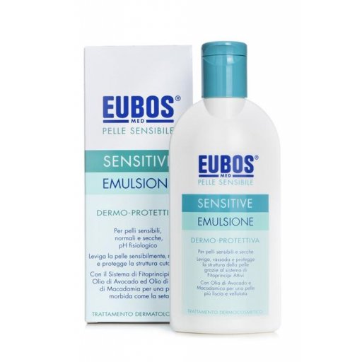 Eubos Sensitive Emulsione Dermo Protettiva 200ml - Idratazione e Protezione per Pelli Sensibili