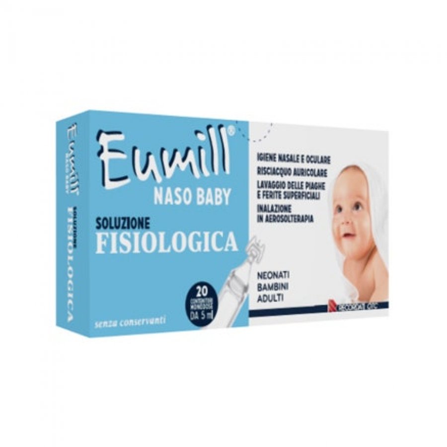 Recordati - Eumill Naso Baby Sol.Fisiologica 20x5 ml