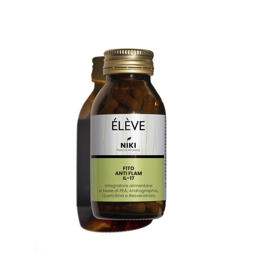 &Eacute;L&Egrave;VE Niki Natural Alchemy Fito Antiflam IL-17, 100 Capsule Vegetali