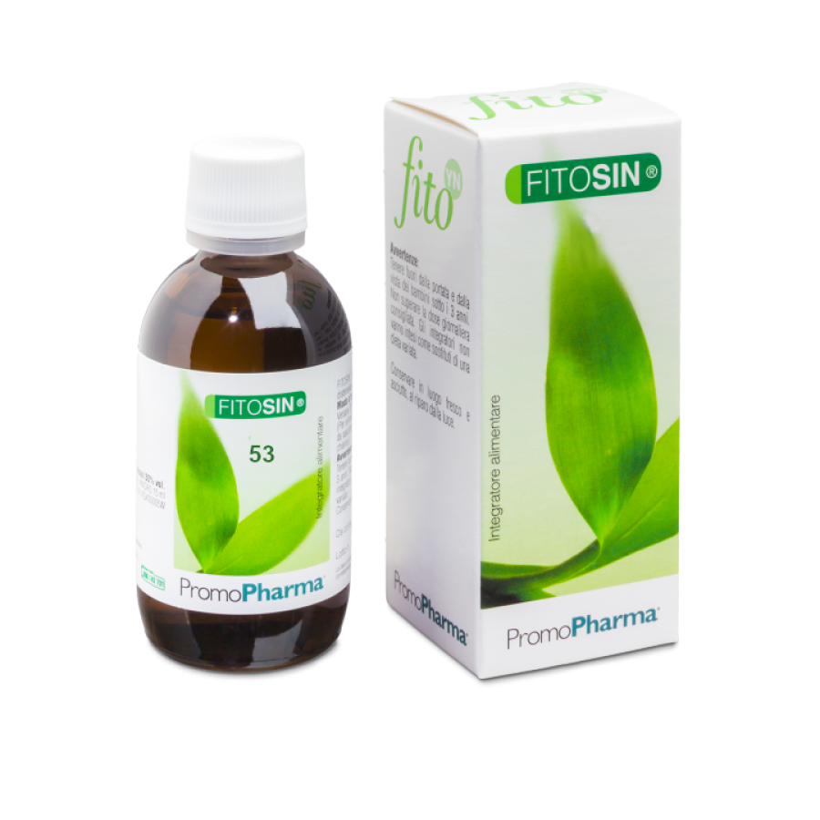 Fitosin 53 Gocce 50ml - Integratore Naturale per la Salute Gastrointestinale