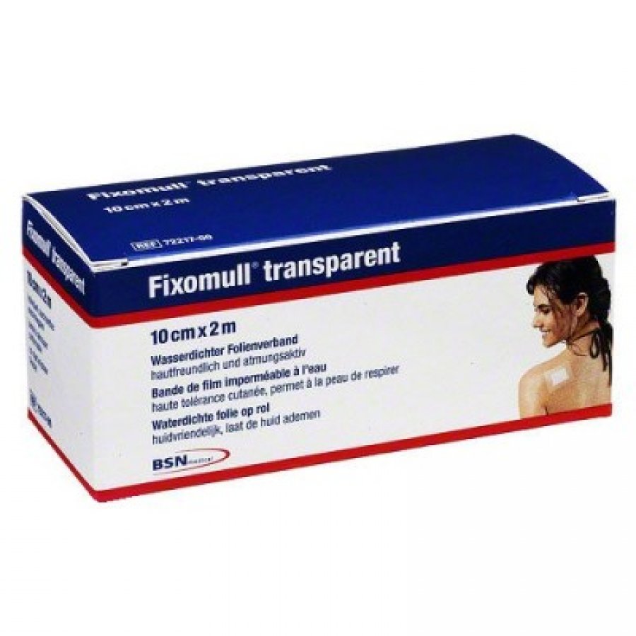 Fixomull - Transparent Garza Adesiva Trasparente 2mx10cm
