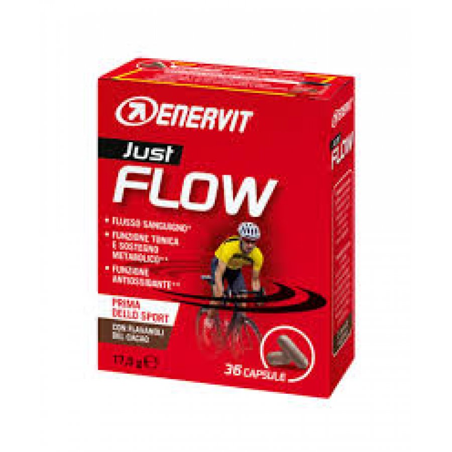 Enervit Sport Just Flow contribuisce al normale flusso sanguigno 36 compresse