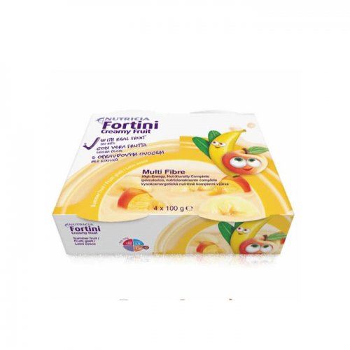 Fortini Creamy Fruit Multi Fibre Frutti Gialli 4x100 G - 2
