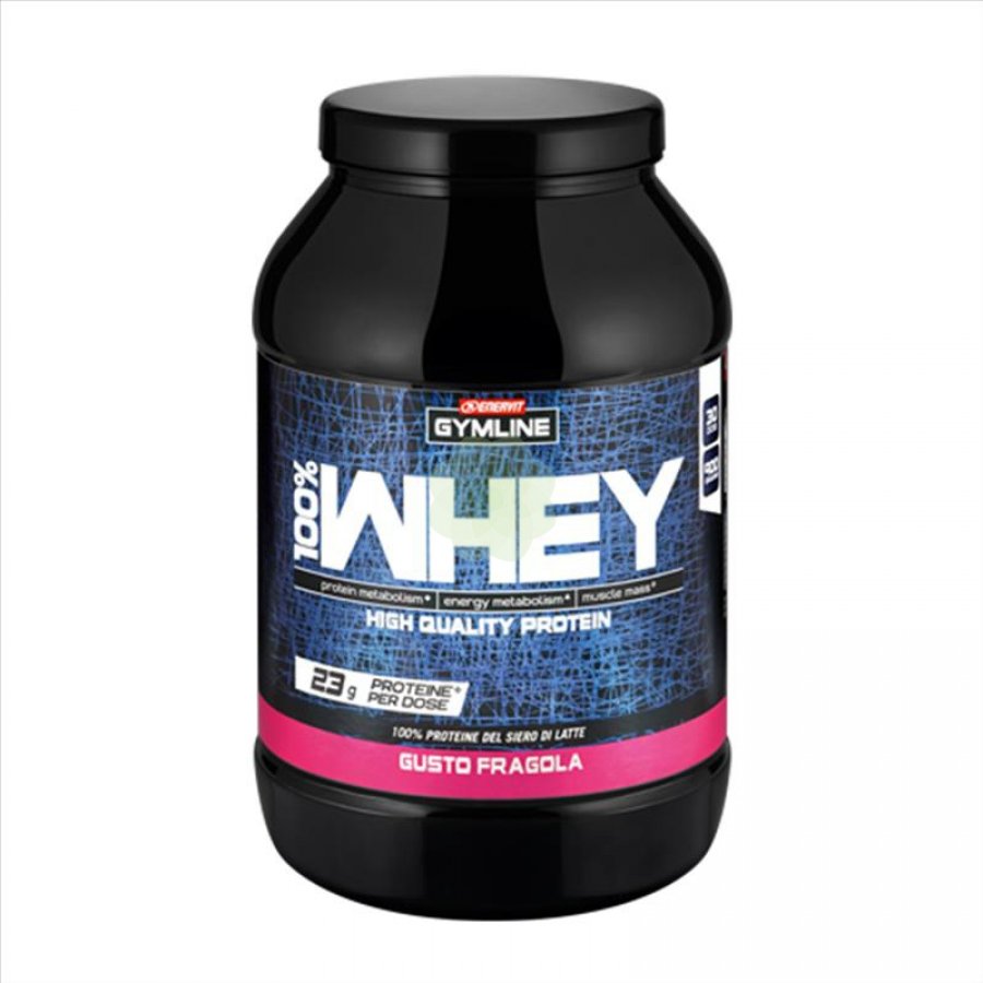 Enervit Gymline 100% Whey Protein Fragola 900 g