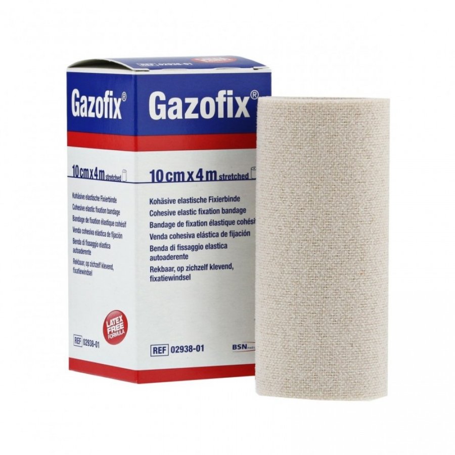 Benda Elastica Autoadesiva Gazofix lf 4x400cm, compra online su Farmacia  delle Terme