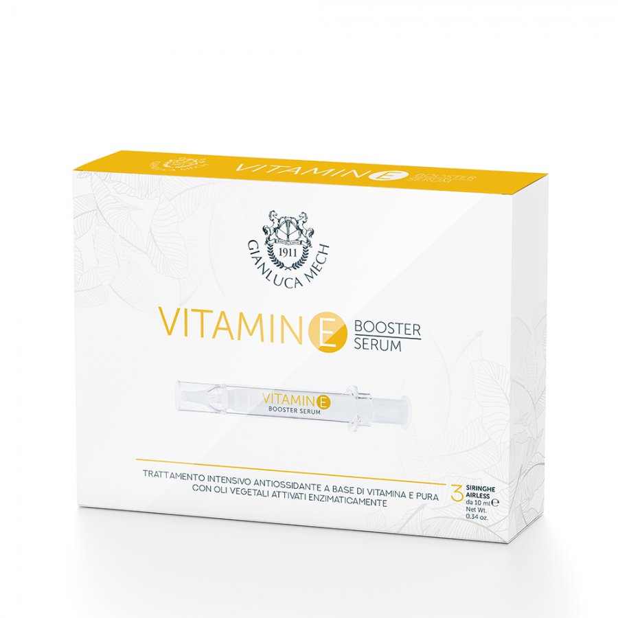 Gianluca Mech Vitamin E Booster Serum 30ml - Siero Antiossidante con Vitamina E Pura