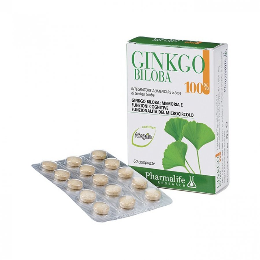 Ginkgo Biloba 100% - 60 Compresse