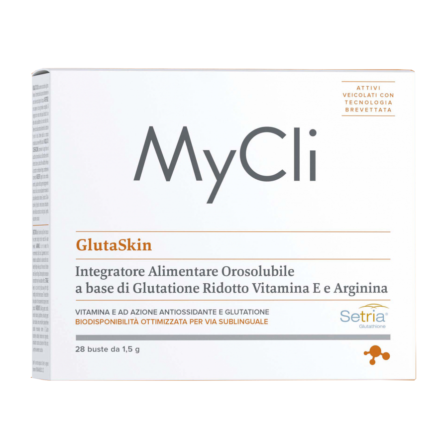 MyCli - Glutaskin 28 Buste per Migliorare la Qualità della Pelle