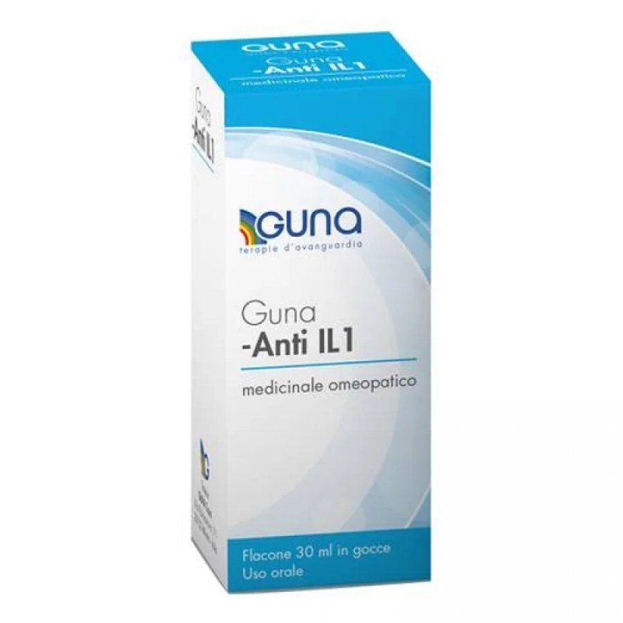 Guna-Anti IL1 Gocce 30ml - Medicinale Omeopatico Senza Indicazioni Terapeutiche Approvate