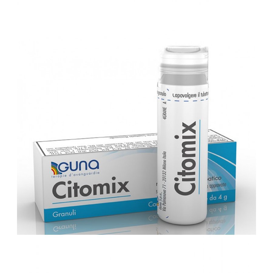 Guna Citomix Granuli 4g - Medicinale Omeopatico, Stimolazione Immunitaria, Senza Glutine