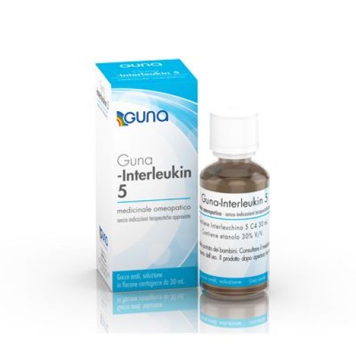 Guna-Interleukin 5 Gocce 30ml - Medicinale Omeopatico per il Benessere dell'Organismo