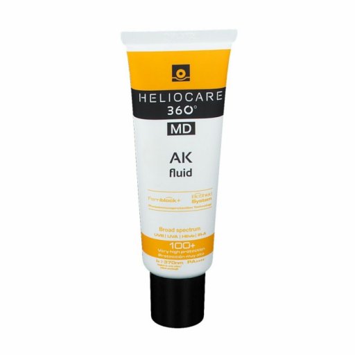 Difa Cooper - Heliocare 360 MD AK Fluid SPF100+ 50ml - Protezione Solare per Pelle Sensibile, SPF 100+