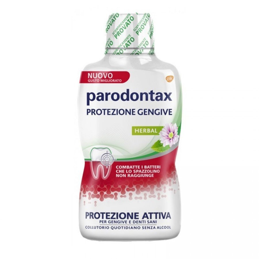 Parodontax Herbal Protezione Gengive Collutorio 500ml - Igiene Orale Naturale