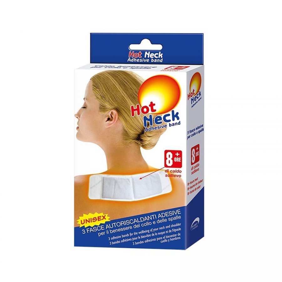 Hot Neck - Autoriscaldanti adesive per il collo e le spalle 3 pezzi