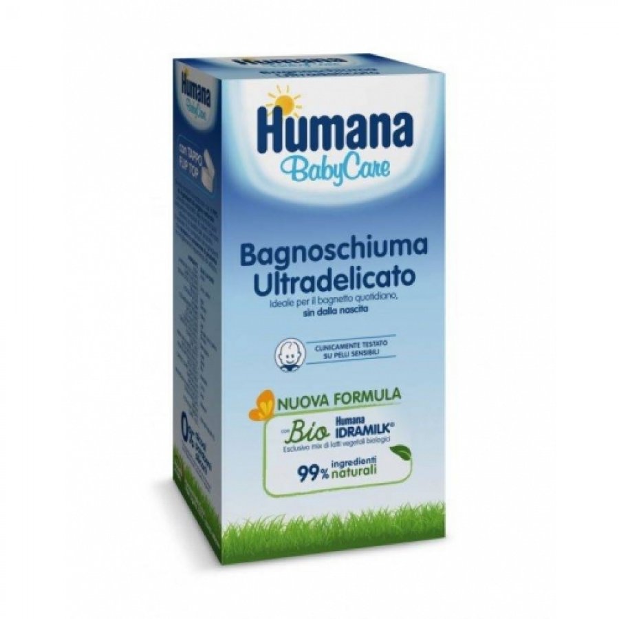 Humana Baby care bagnoschiuma 200ml 