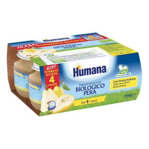 Humana Omogeneizzato Pera Bio 4 x 100g