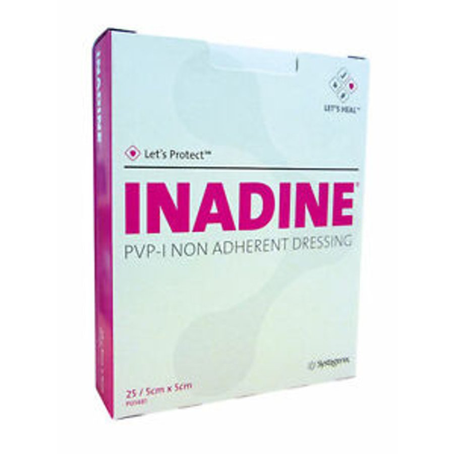 INADINE MEDIC 5X5CM 25PZ
