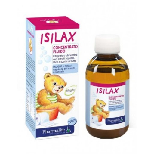 Isilax Bimbi 200 ml - Supplemento Nutrizionale con Estratti Vegetali, Fibre e Succhi di Frutta