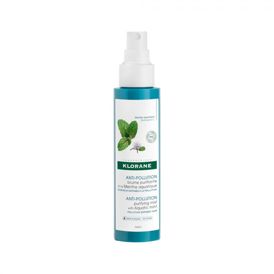 Klorane - Menta Acquatica Spray Purificante Anti-Odori 100ml