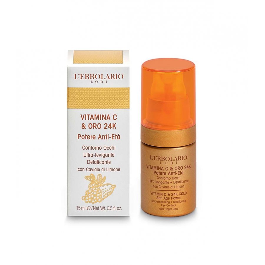 L'Erbolario - Vitamina C Oro Contorno Occhi 24k 15 ml